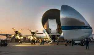 El Super Guppy de la NASA entra en acción para el regreso a la LUNA