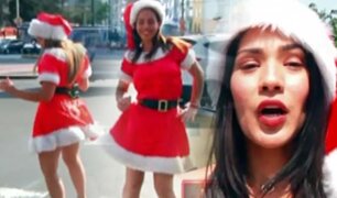 Navidad a la venezolana: bellas Mamanuelas invaden las calles de Lima