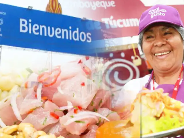 Tumbes: “Feria Perú, Mucho Gusto” abrió sus puertas con lo mejor de la cocina peruana