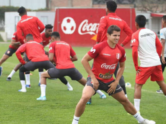 Selección Peruana inició entrenamientos previo a sus amistosos contra Colombia y Chile