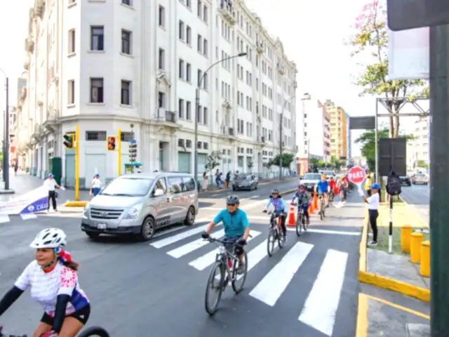 Corredor Tacna-Garcilaso: activan carril exclusivo para ciclistas