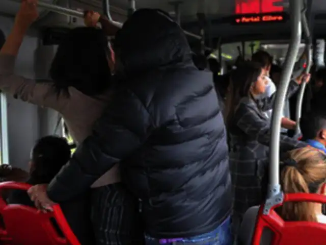 Acoso sexual en Lima: el 28% de mujeres indica haber sido víctima de acoso en transporte público