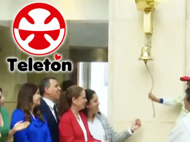 #DeTodosParaTodos: Teletón 2019 inició con el tradicional “campanazo”