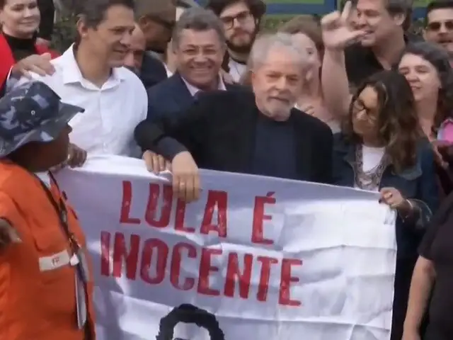 Brasil: Lula Da Silva recuperó su libertad tras permanecer 580 días en prisión
