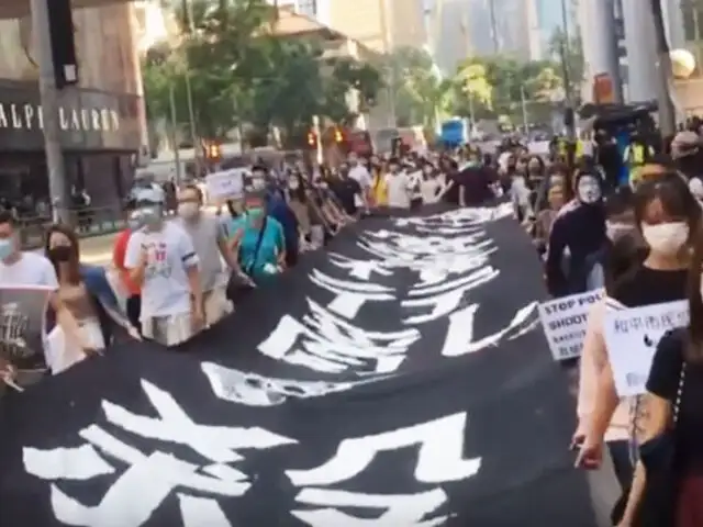 Hong Kong: se registran manifestaciones por primer estudiante muerto en protestas