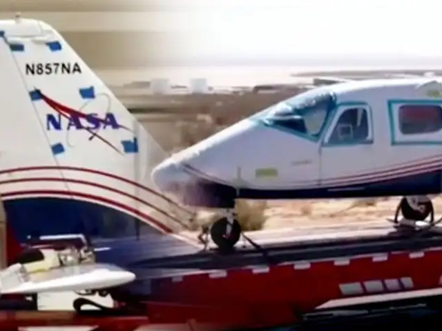 NASA prueba el primer avión totalmente eléctrico