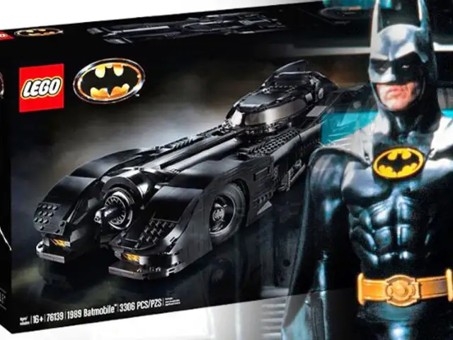 Lego celebra 30 años de “Batman” de Tim Burton con un flamante vehículo