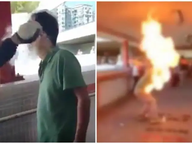 Manifestante es quemado vivo tras discusión política en Hong Kong