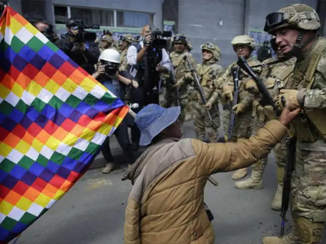 Bachelet: Policías y militares de Bolivia están haciendo