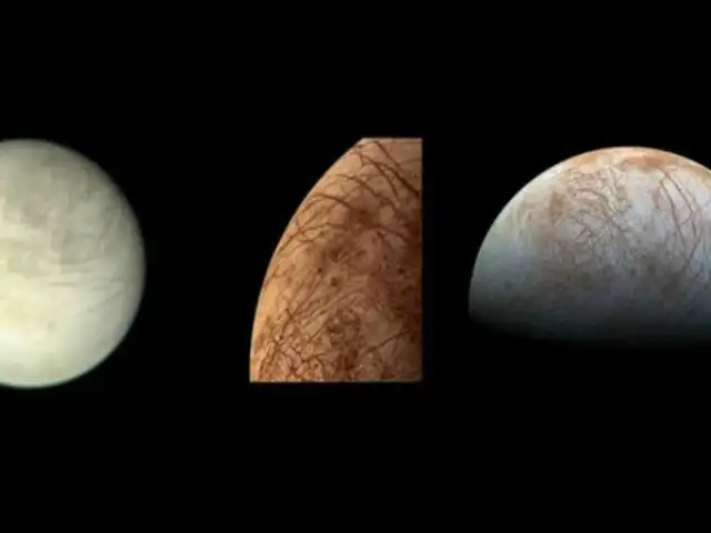 NASA: detectan existencia de vapor de agua en Luna de Júpiter