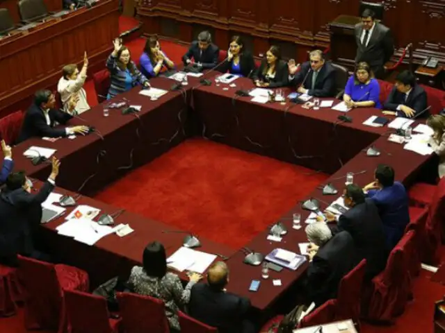 Congreso: Comisión Permanente sesiona para evaluar decretos de urgencia