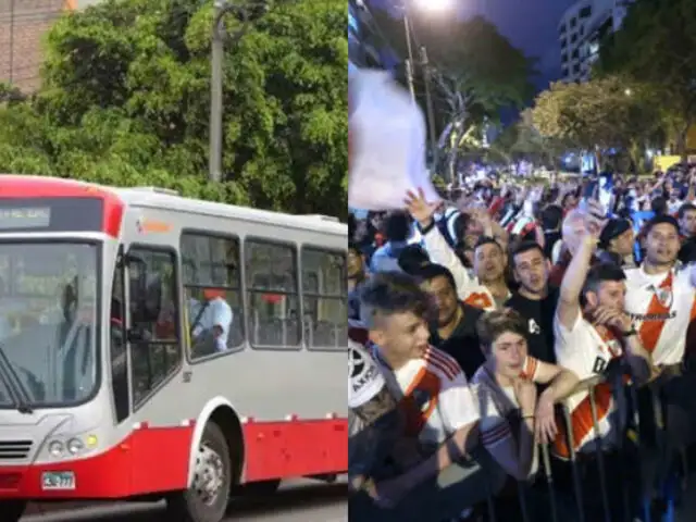 Copa Libertadores: corredor rojo y Metropolitano llevarán a hinchas al Monumental