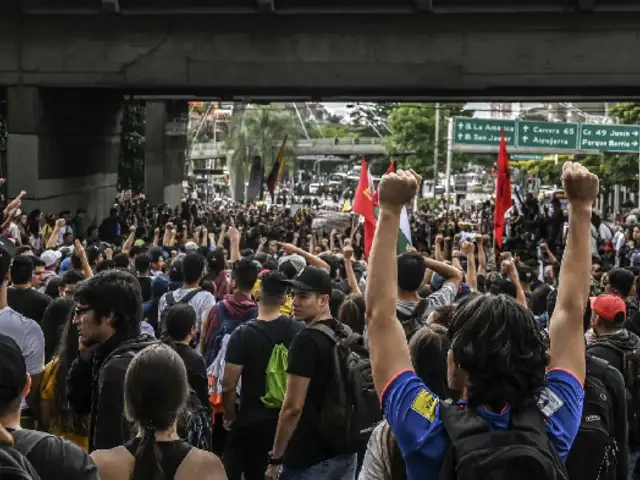 Colombia: paro nacional se inició con protestas y bloqueos en el transporte público