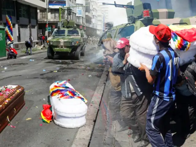 Bolivia: protestan por fallecidos durante operativo policial y militar en El Alto