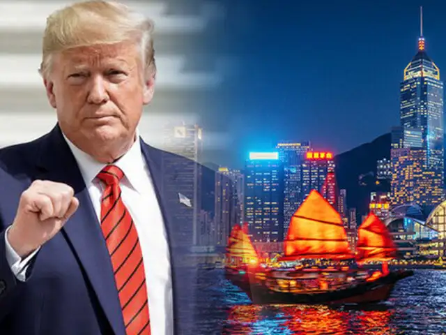 Donald Trump asegura que salvó a Hong Kong de