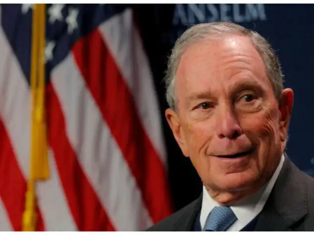Michael Bloomberg se postula como precandidato presidencial de EEUU