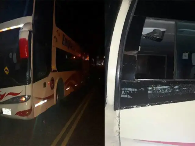 Asaltan a pasajeros de cinco buses interprovinciales en Áncash