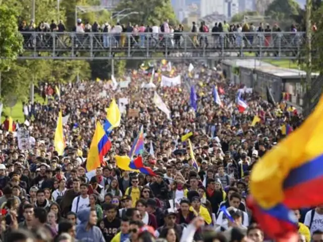 Se realizó nueva jornada de paro nacional en Colombia