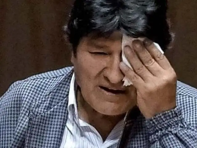 Abuchean a Evo Morales durante conferencia en universidad mexicana