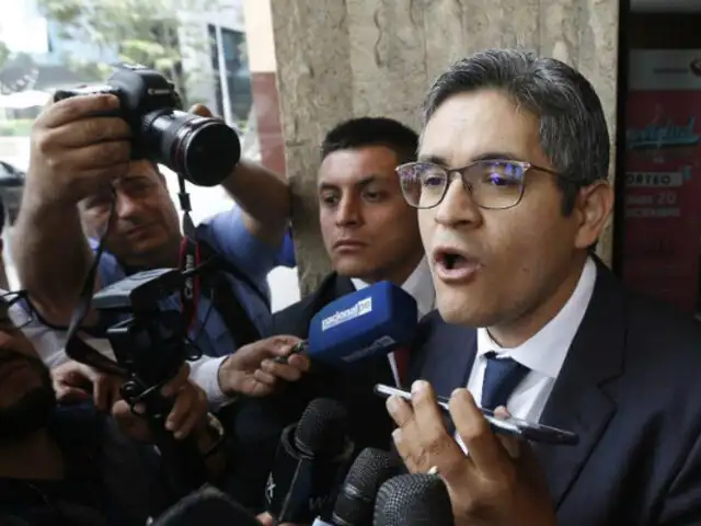 Fiscal Pérez sobre allanamiento a Confiep: 