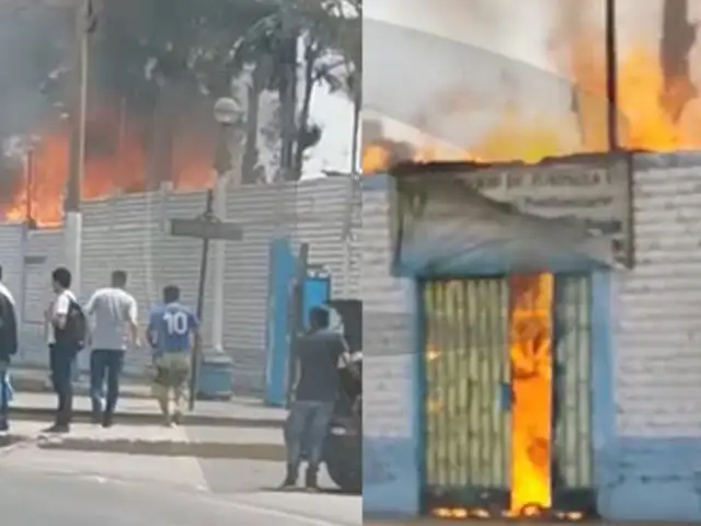 Callao: reportan incendio en las oficinas administrativas del INPE