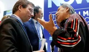 COP25: representante indígena cuestionó a alcalde de Madrid por preferir restaurar Notre Dame que proteger la Amazonía