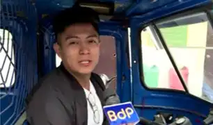 SJL: joven cantante recupera su mototaxi robada por ‘raqueteros’