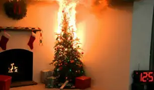 Navidad segura: consejos para prevenir incendios por sobrecarga de luces decorativas