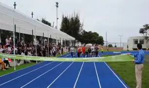 San Isidro: inauguran moderna pista atlética