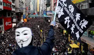 Manifestantes antigubernamentales vuelven a tomar calles de Hong Kong