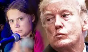 Trump arremete contra Greta Thunberg y le dice que se "calme"