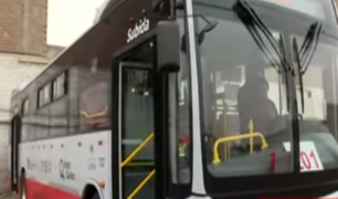 Corredor Rojo: así es el primer bus eléctrico que inició su recorrido