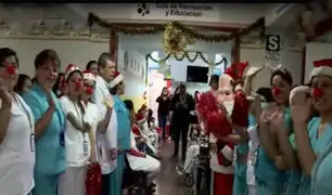 Callao: niños del hospital Sabogal ya celebran la Navidad