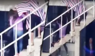 Trujillo: mujer es golpeada salvajemente por su expareja y la arroja por las escaleras