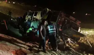 Arequipa: caída de bus a abismo deja al menos 7 muertos y 39 heridos