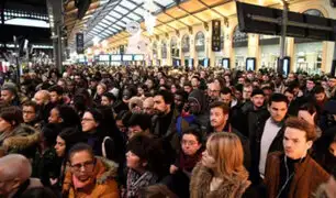 Francia: caos en París por la huelga del transporte