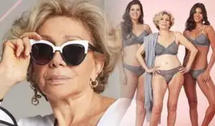 Brasil: conozca a la mujer que a sus 80 años es una exitosa modelo de lencería