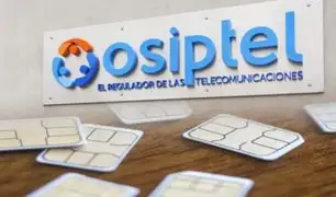 Osiptel advierte a operadoras que impondrá fuertes multas si continúan vendiendo chips en la calle