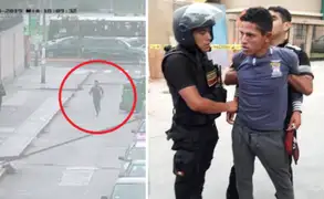 Serenos de Pueblo Libre capturan a venezolano que asaltó a comerciante