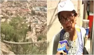 Chosica: vecinos se niegan a abandonar sus casas pese a peligro de derrumbes