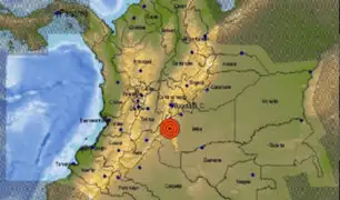 Sismo de 6,2 remeció a Colombia esta tarde