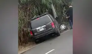 Costa Verde: camioneta invadió carril contrario y chocó con otro vehículo