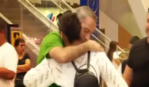 Aeropuerto Jorge Chávez se convirtió en escenario de emotivos reencuentros por Navidad