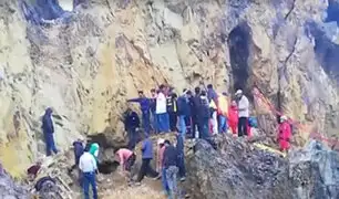 Cajamarca: adolescente cae a socavón de minería ilegal
