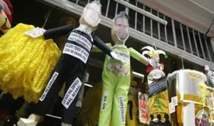 Piñatas de Pedro Gallese y Christian Domínguez son las más vendidas por Año Nuevo