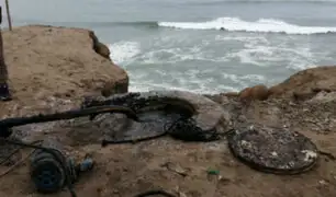 Punta Hermosa: aguas residuales desembocaron en el mar tras colapso de desagüe