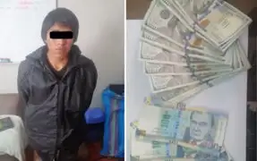 Capturan a sujeto con gran cantidad de billetes falsos en Mesa Redonda
