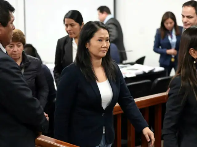Keiko Fujimori: este viernes reanudan audiencia de pedido de prisión preventiva
