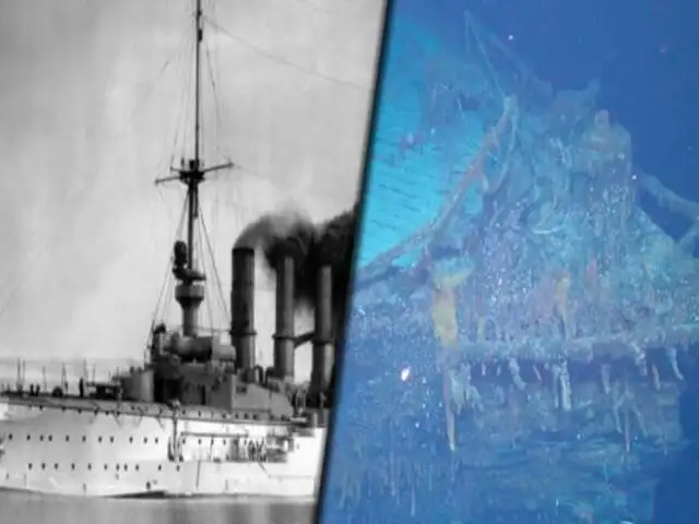 Hallaron buque de guerra alemán hundido frente a las islas Malvinas