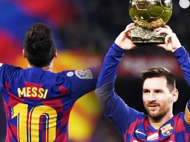 Lionel Messi es elegido como el mejor futbolista de la década